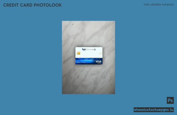 Beispielansicht der Visa Electron-Karte der BPR Bank Ruanda